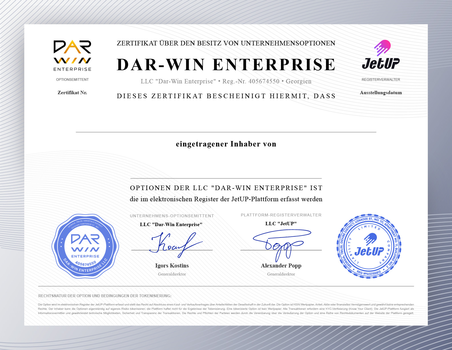 Certificate Background